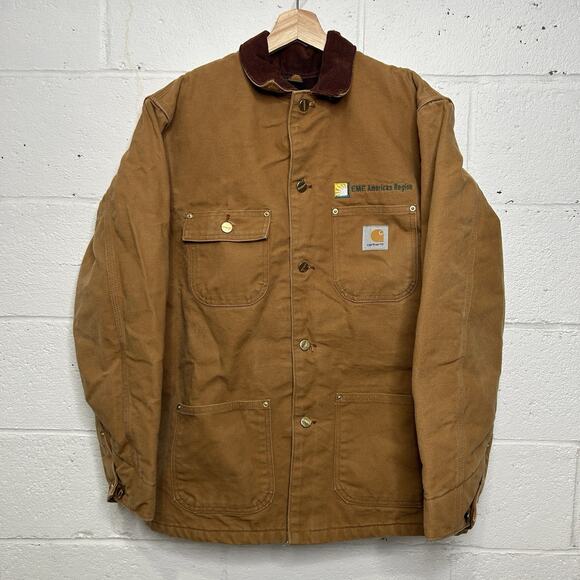 Carhartt Other - Vintage Carhartt Blanket-Lined Chore Coat “Brown” C01 BRN